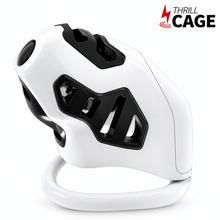 Lade das Bild in den Galerie-Viewer, QIUI Thrill Cage Smart Chastity Cage with Vibration + E-Stim