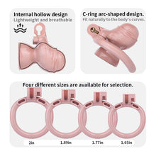 Lade das Bild in den Galerie-Viewer, Bionic-Texture Inverted ABS Chastity Cage