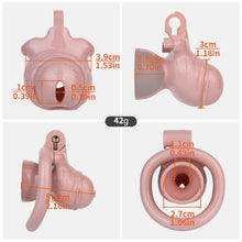 Lade das Bild in den Galerie-Viewer, Bionic-Texture Inverted ABS Chastity Cage