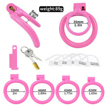 Load image into Gallery viewer, Resin Locking Chastity Cage