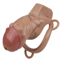 Load image into Gallery viewer, Realistic Penis Resin Chastity Cage