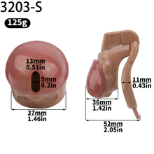 Load image into Gallery viewer, Realistic Penis Resin Chastity Cage