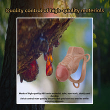 Load image into Gallery viewer, Realistic Penis Resin Chastity Cage