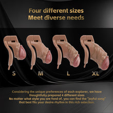 Load image into Gallery viewer, Realistic Penis Resin Chastity Cage