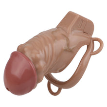 Load image into Gallery viewer, Realistic Penis Resin Chastity Cage