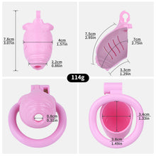 Lade das Bild in den Galerie-Viewer, RealFeel Resin Chastity Cage