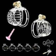 Afbeelding in Gallery-weergave laden, Small Chastity Cage 5 Colors to choose - 6