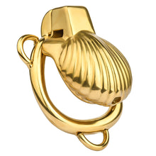 Load image into Gallery viewer, Shell Design Golden Chastity Cage - 2
