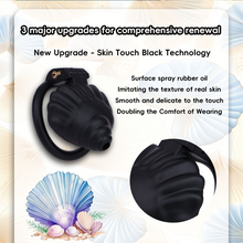 Load image into Gallery viewer, Scallop Goddess Chastity Cage