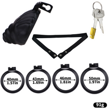 Load image into Gallery viewer, Scallop Goddess Chastity Cage