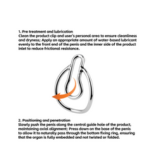 Afbeelding in Gallery-weergave laden, NEW Fufu Clip Metal Sissy Clip -