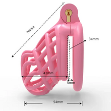 Afbeelding in Gallery-weergave laden, Sissy Male Chastity Cage -size