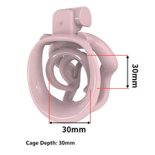Lade das Bild in den Galerie-Viewer, Elegant Sissy Resin Chastity Cage