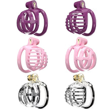 Afbeelding in Gallery-weergave laden, Small Chastity Cage 5 Colors to choose - 17