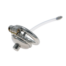 Lade das Bild in den Galerie-Viewer, Small Chastity Cage With Catheter -2