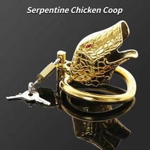 Lade das Bild in den Galerie-Viewer, Schlangen-Penisschloss für männliche Keuschheit