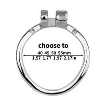 Load image into Gallery viewer, Snake Premium Metal Chastity Cage - 15
