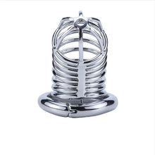Load image into Gallery viewer, Snake Shaped Metal Cock Cage 1