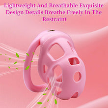 Load image into Gallery viewer, Soft Pink Chastity Device with Invisible Lock