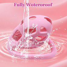 Load image into Gallery viewer, Soft Pink Chastity Device with Invisible Lock