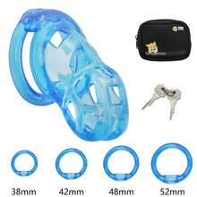 Lade das Bild in den Galerie-Viewer, Soft Rubber Cobra Chastity Cage