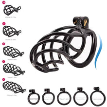 Load image into Gallery viewer, Spiral Chastity Cage Durable -1