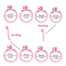 Load image into Gallery viewer, Spiral Chastity Cage Durable -1