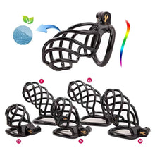 Load image into Gallery viewer, Spiral Chastity Cage Durable-10