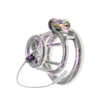 Afbeelding in Gallery-weergave laden, Stainless Steel Basket Electric Chastity Cage