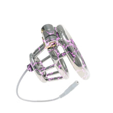 Afbeelding in Gallery-weergave laden, Stainless Steel Basket Electric Chastity Cage 1