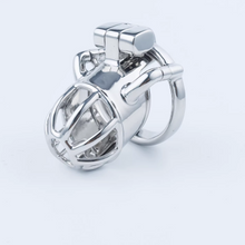 Afbeelding in Gallery-weergave laden, T15 Stainless Steel Custom Chastity Cage With PA