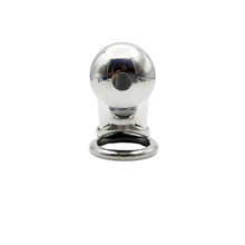 Lade das Bild in den Galerie-Viewer, Stainless Steel Long Cylindrical Chastity Device 2