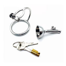 Afbeelding in Gallery-weergave laden, Stainless Steel Reverse Chastity Cage 5