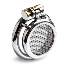 Lade das Bild in den Galerie-Viewer, Stainless Steel Star Mesh Chastity Cage