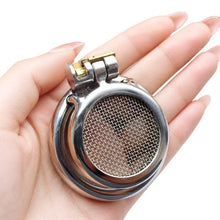 Lade das Bild in den Galerie-Viewer, Stainless Steel Star Mesh Chastity Cage