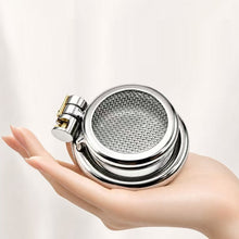 Lade das Bild in den Galerie-Viewer, Stainless Steel Star Mesh Chastity Cage