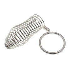Load image into Gallery viewer, Stainless Steel Threaded Penis Sleeve with Ring