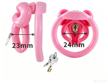 Lade das Bild in den Galerie-Viewer, Falling Star Bow Chastity Cage