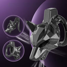 Afbeelding in Gallery-weergave laden, Starlight Black Wolf Chastity Cage 1