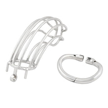 Lade das Bild in den Galerie-Viewer, Steel Big Chastity Cage - 5