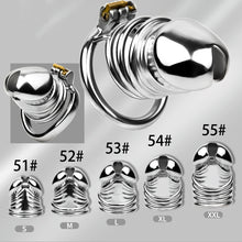 Lade das Bild in den Galerie-Viewer, Steel Chastity Cage - 2