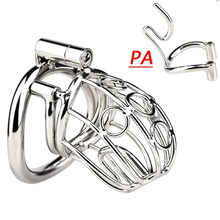 Lade das Bild in den Galerie-Viewer, Steel Chastity Device with PA