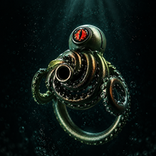 Lade das Bild in den Galerie-Viewer, Cthulhu Eye Tentacle Resin Chastity Cage