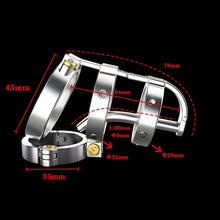 Load image into Gallery viewer, The Sadism Chastity Device 35mm