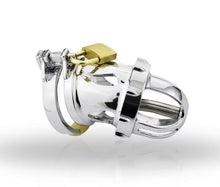 Afbeelding in Gallery-weergave laden, Titanium Alloy Metal Chastity Cage