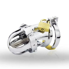 Afbeelding in Gallery-weergave laden, Titanium Alloy Metal Chastity Cage