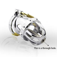 Afbeelding in Gallery-weergave laden, Titanium Alloy Metal Chastity Cage