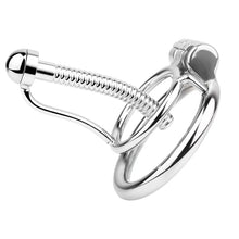 Load image into Gallery viewer, urethral-chastity-cage-easy-to-pee -9