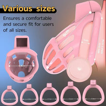 Afbeelding in Gallery-weergave laden, Vertical-Slot Vented Resin Chastity Cage