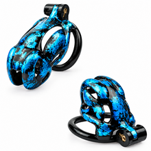 Lade das Bild in den Galerie-Viewer, Viper Marbled Camo Resin Chastity Cage